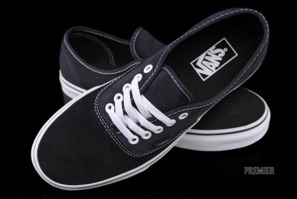 Vans Authentic Two-Tone Suede 'Black/Ebony'