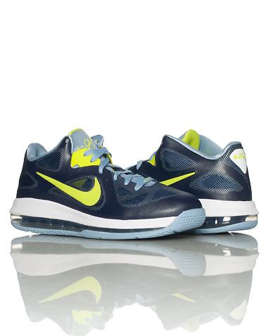 Nike LeBron 9 Low 'Obsidian/Cyber-White-Blue Grey' - Now Available at Jimmy Jazz
