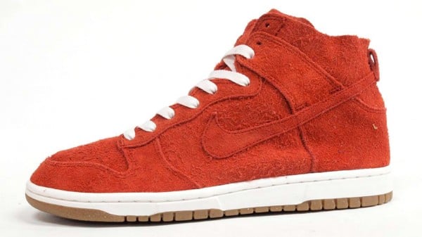 Nike Dunk High Deconstruct Premium 'Red'