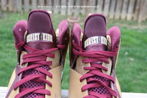 Nike LeBron 9 Christ The King 'Away' PE