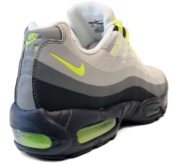 Nike Air Max 95 No Sew 'Anthracite/Cool Grey-Volt'