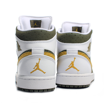 Air Jordan 1 Phat 'White/Peat Moss-Cargo Khaki'