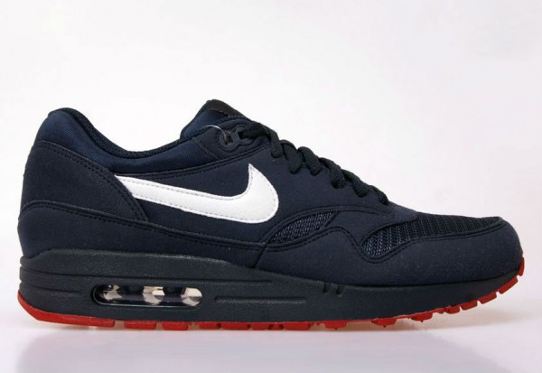 Nike Air Max 1 'Obsidian/White-University Red'