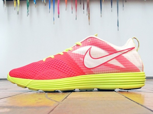 Nike LunarMTRL+ 'Action Red/Summit White-Volt'