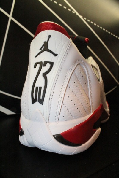 Air Jordan XIV (14) 'White/Varsity Red-Black' - More Images