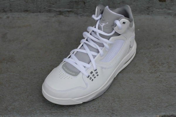 jordan flight white and grey