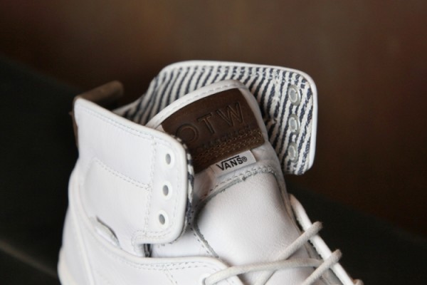 vans otw white