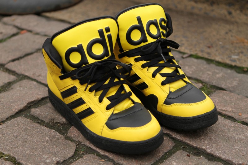 Release Reminder: adidas Originals by Jeremy Scott Instinct Hi ‘Yellow’