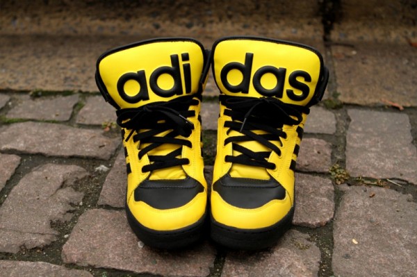 Release Reminder: adidas Originals by Jeremy Scott Instinct Hi 'Yellow'