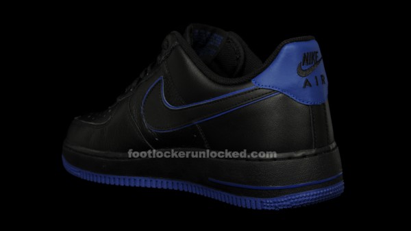 Release Reminder: Nike Air Force 1 Low 'Black/Black-Old Royal'