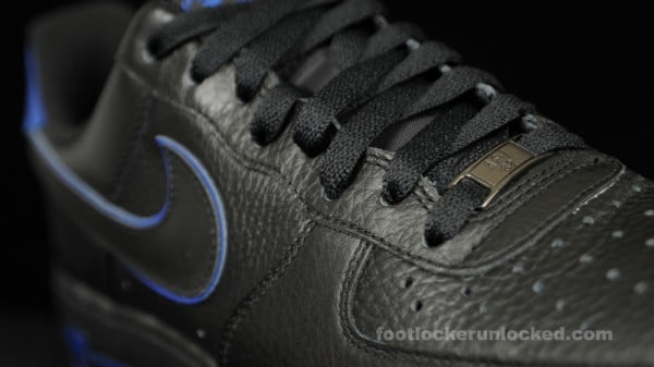 Release Reminder: Nike Air Force 1 Low 'Black/Black-Old Royal'