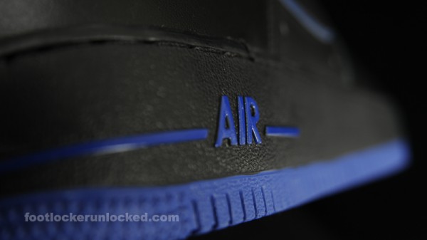 Release Reminder: Nike Air Force 1 Low 'Black/Black-Old Royal'