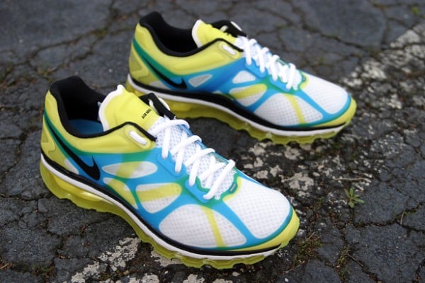 Nike Air Max+ 2012 'White/Volt-Blue Spark'