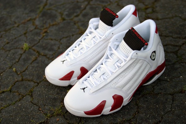 jordan red and white 14