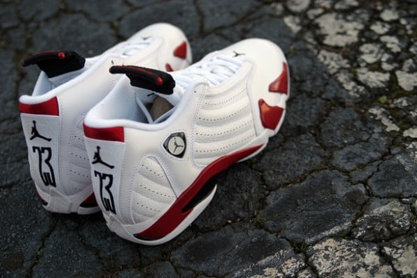 Air Jordan XIV (14) 'White/Varsity Red-Black' - Another Look