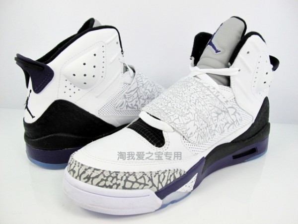 Jordan Son of Mars 'White/Black-Club Purple' - New Images