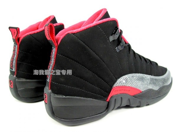 Air Jordan XII (12) GS 'Black/Siren Red'