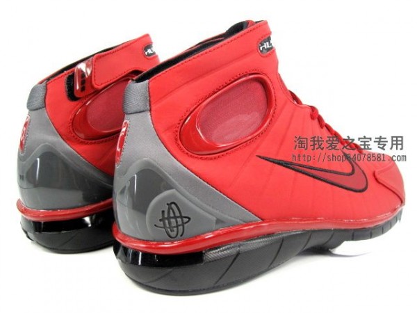 Nike Zoom Huarache 2K4 'Action Red/Dark Grey-Black'