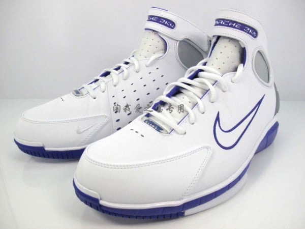 Nike Zoom Huarache 2K4 'White/Club Purple' - Another Look