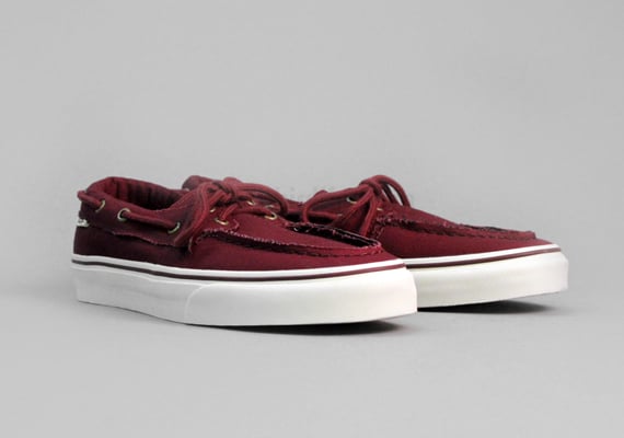 Vans CA Zapato Del Barco 'Tawny Port 