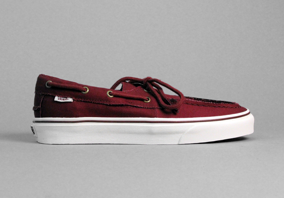 vans zapato red