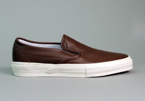 vans vault slip on leather