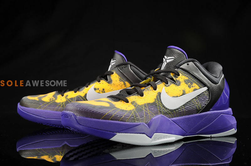 Nike Kobe VII (7) ‘Lakers Poison Dart Frog’ – New Images