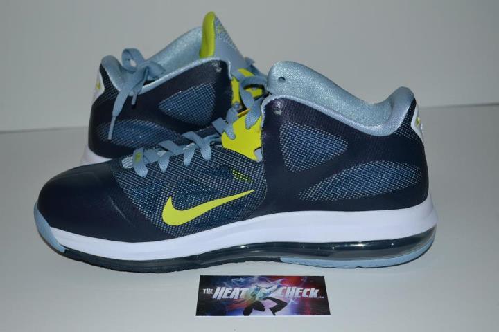 Nike LeBron 9 Low 'Obsidian/Cyber-White-Blue Grey' - Another Look