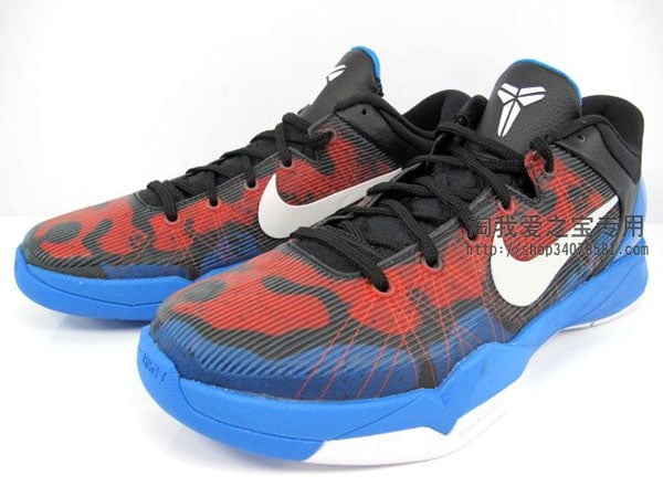 Nike Kobe VII (7) Black/Red-Blue 'Poison Dart Frog'