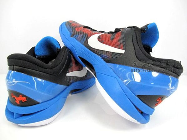 Nike Kobe VII (7) Black/Red-Blue 'Poison Dart Frog'