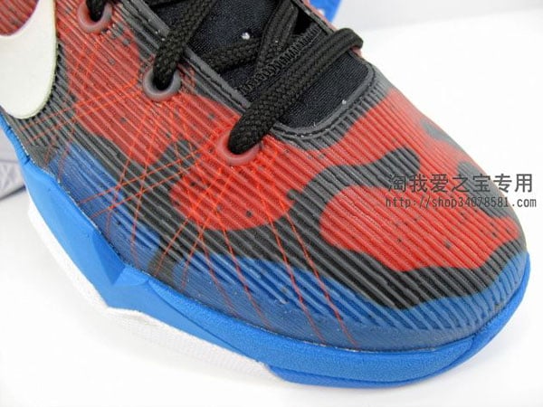 Nike Kobe VII (7) Black/Red-Blue 'Poison Dart Frog'