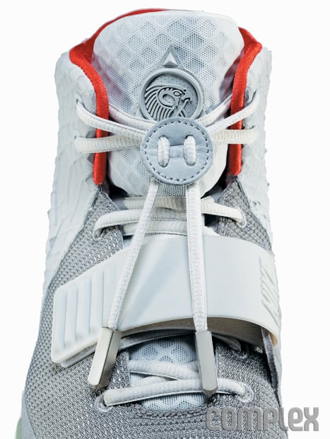 Nike Air Yeezy 2 'Wolf Grey/Pure Platinum' - Detailed Images