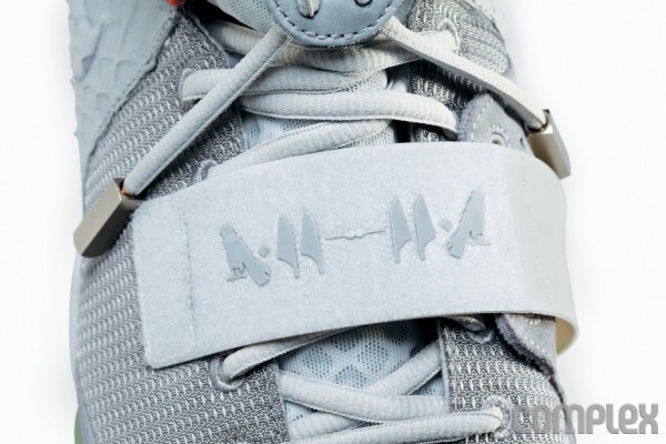 Nike Air Yeezy 2 'Wolf Grey/Pure Platinum' - Detailed Images