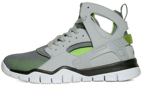 Nike Air Huarache BBall 2012 'Wolf Grey/Action Green'