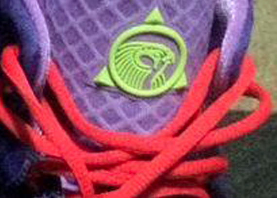 Nike Air Yeezy 2 Logo - Up Close