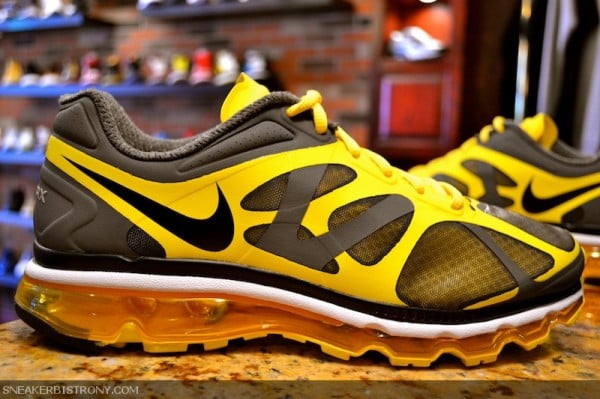 Nike Air Max+ 2012 'Dark Grey/Black-Chrome Yellow'