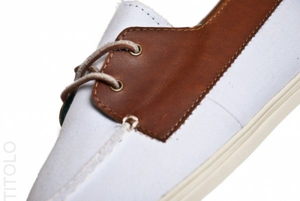 Vans CA Zapato Gore Lo Pro Canvas and Leather 'White'