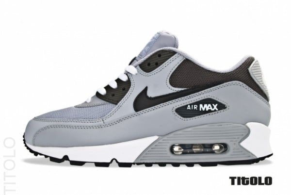 Nike Air Max 90 'Wolf Grey/Black-Midnight Fog'
