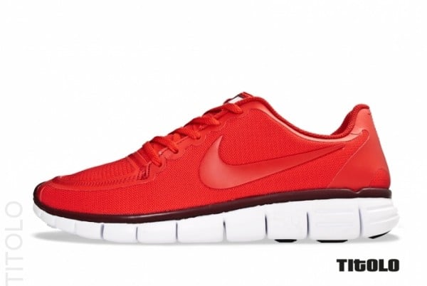 Nike Free 5.0 V4 'University Red'