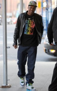 Celebrity Sneaker Watch: Jay-Z Hits Manhattan Streets in Son of Mars