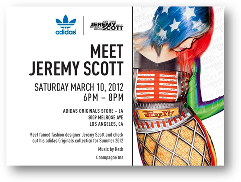 Jeremy Scott Sneaker Event – adidas Originals LA