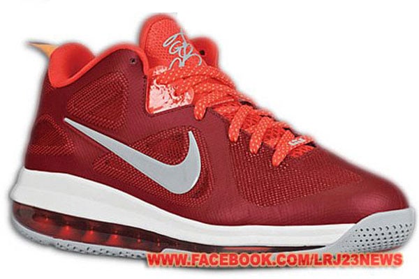 Nike LeBron 9 Low 'Red/Grey-White'