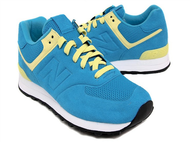 New Balance 574 – Happy Blue/Bright Yellow