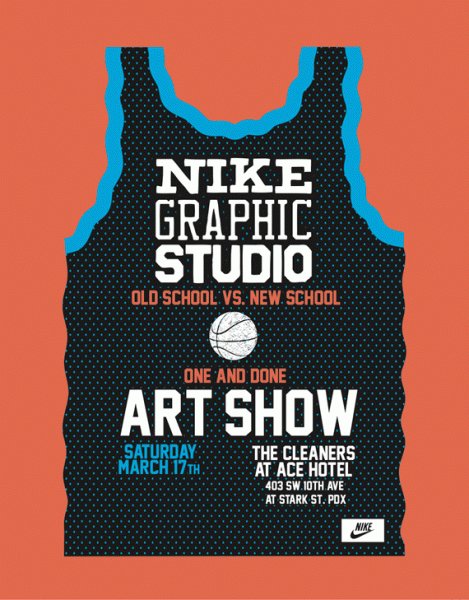 Nike Graphic Studio 'Old School vs. New School' Art Show