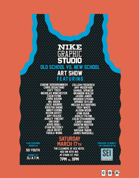 Nike Graphic Studio 'Old School vs. New School' Art Show