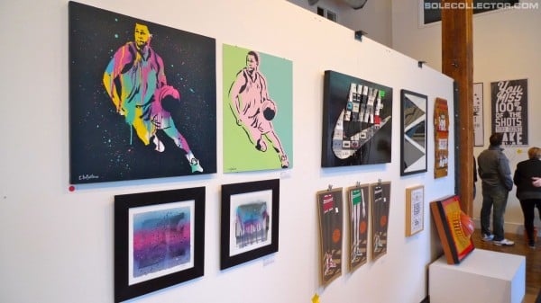 Nike Graphic Studio 'Old School vs. New School' Art Show Recap