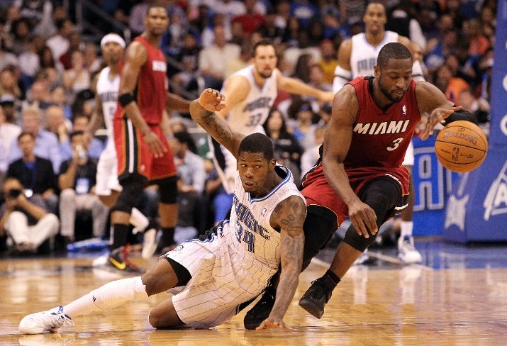 Dwyane Wade Laces Up "Last Shot" Air Jordan XIV in OT Loss