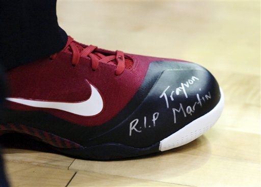 LeBron James and Dwyane Wade Honor Trayvon Martin