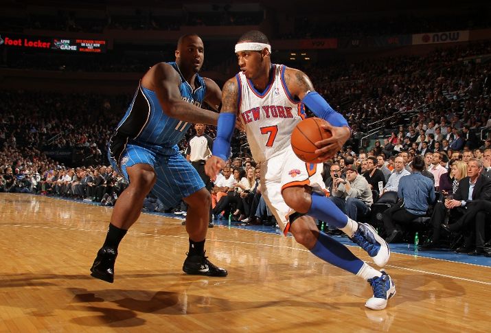 Melo Dons ‘All-Star’ Kicks in Win Over Magic