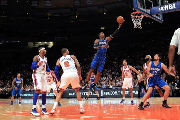 Melo Dons 'All-Star' Kicks in Win Over Magic